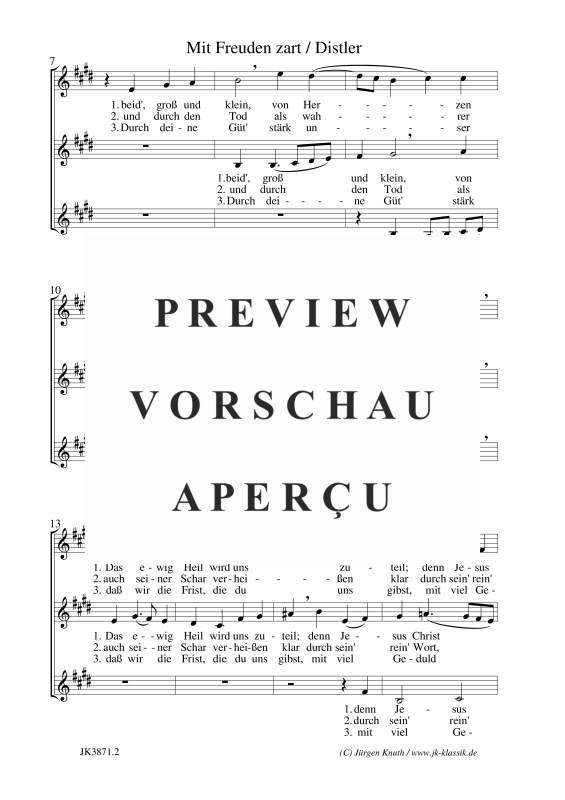 gallery: Mit Freuden zart , , (Frauenchor)