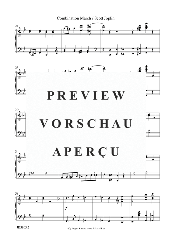 gallery: Combination March, , (Klavier Solo)