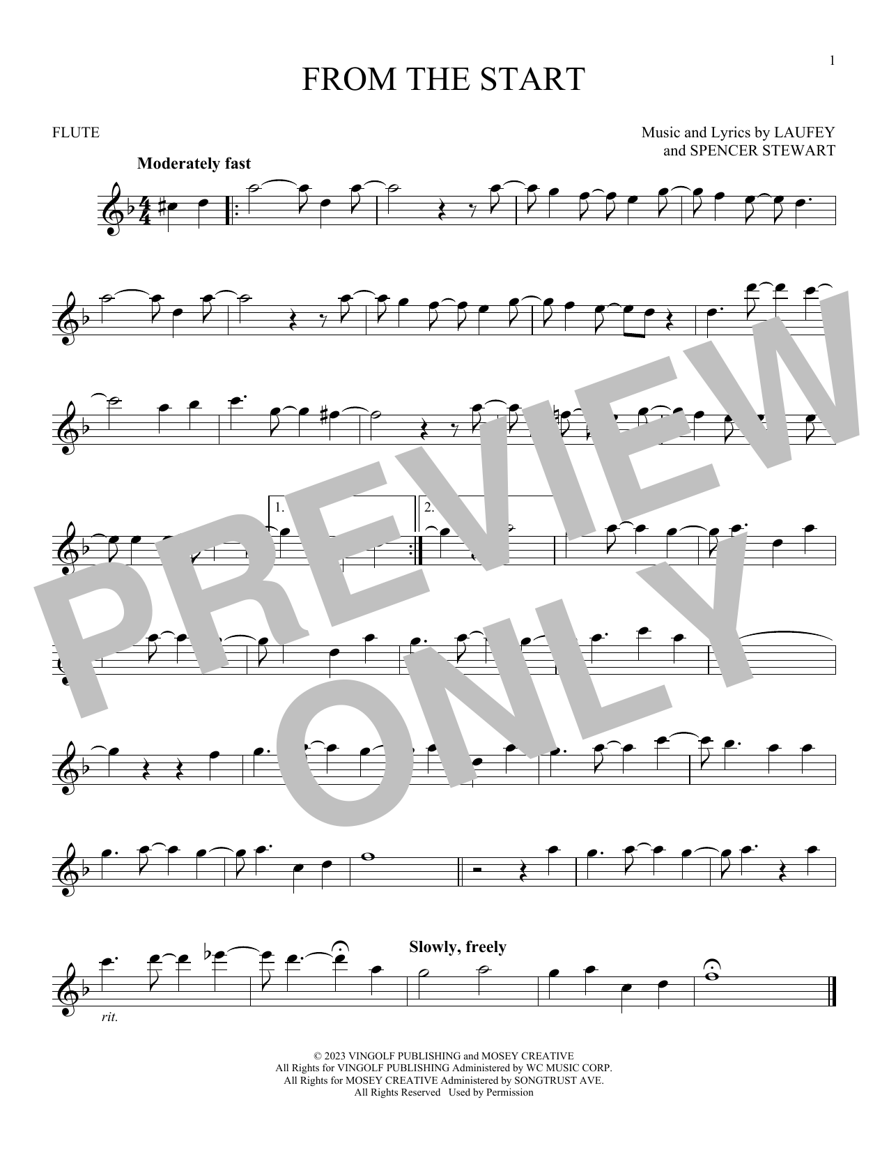 Product gallery: Page 1 of 1 From The Start, Laufey