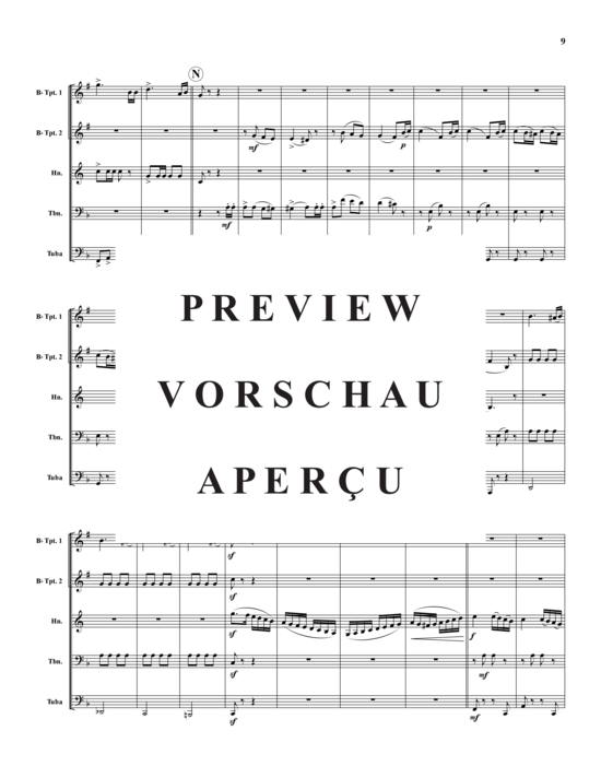 gallery: Morning, Noon and Night in Vienna Overture , , (Blechbläserquintett)