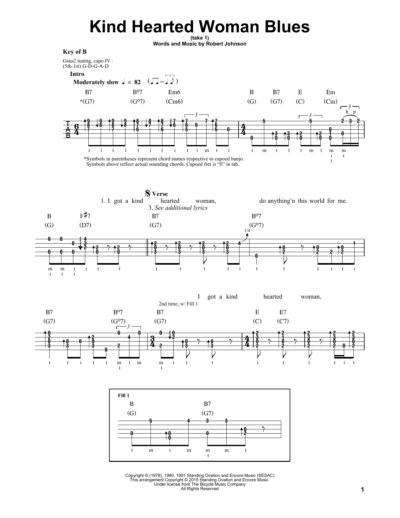 Produktgalerie: Seite 1 von 1 Kind Hearted Woman Blues, Robert Johnson, Banjo