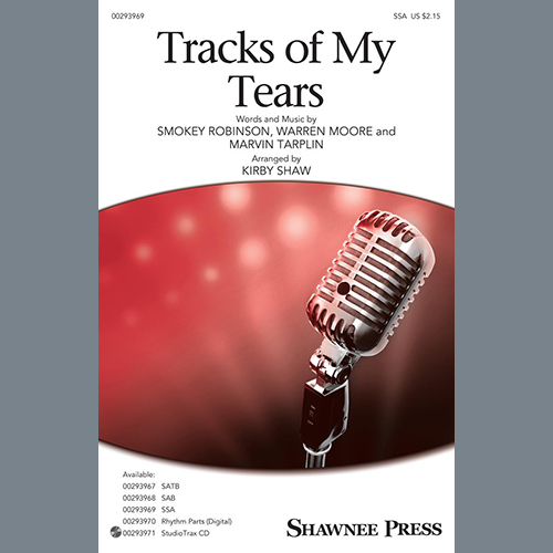 Produktbild zu: Tracks Of My Tears (arr. Kirby Shaw)