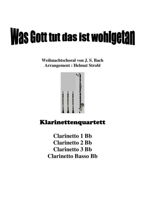 Produktbild zu: Was Gott tut das ist wohlgetan