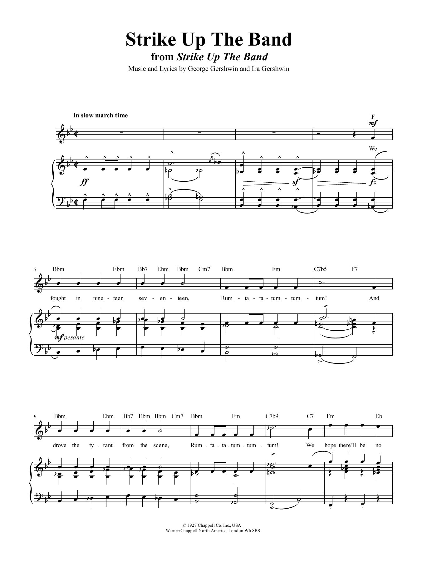 Produktbild zu: Strike Up The Band