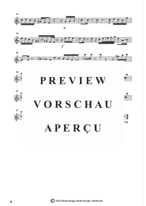 gallery: One Cry For Argentina - Suite für Melodieinstrument & Gitarre, , Querflöte - Einzelstimme