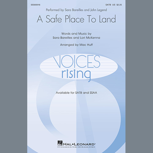 cover: A Safe Place To Land (feat. John Legend) (arr. Mac Huff), Sara Bareilles, Chor