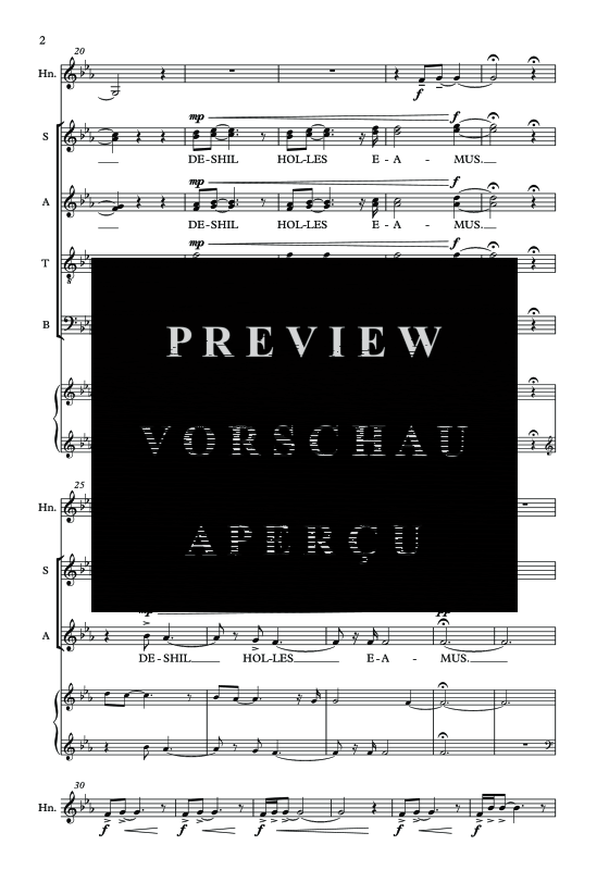 Produktgalerie: Seite 5 von 11 Oxen of the Sun, , Horn in F Solo und Gemischter Chor