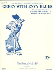 cover: Green With Envy Blues (from 'Wonderful World Of Colour'), Richard M. Sherman