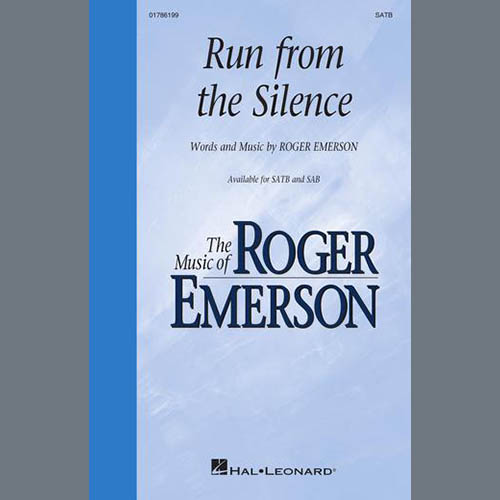 cover: Run From The Silence, Roger Emerson