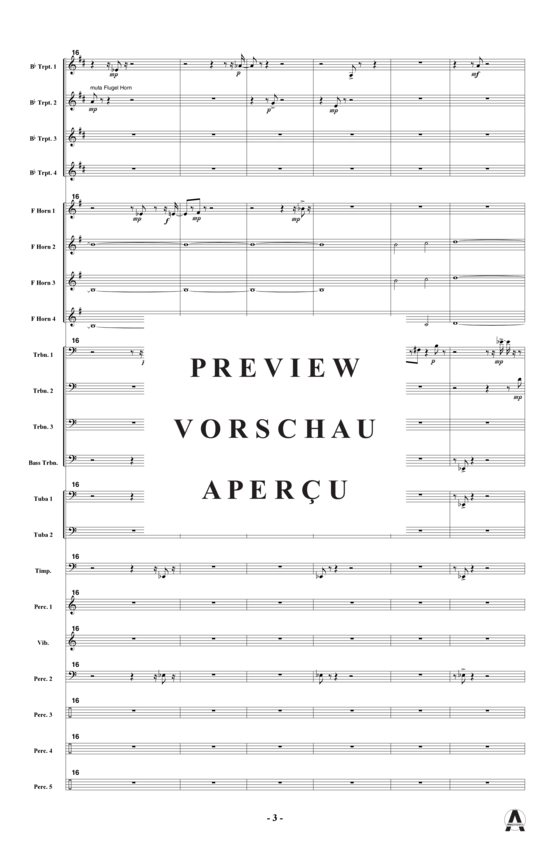 Produktgalerie: Seite 8 von 21 The Reckoning , , (Blechbläserensemble + Percussion)