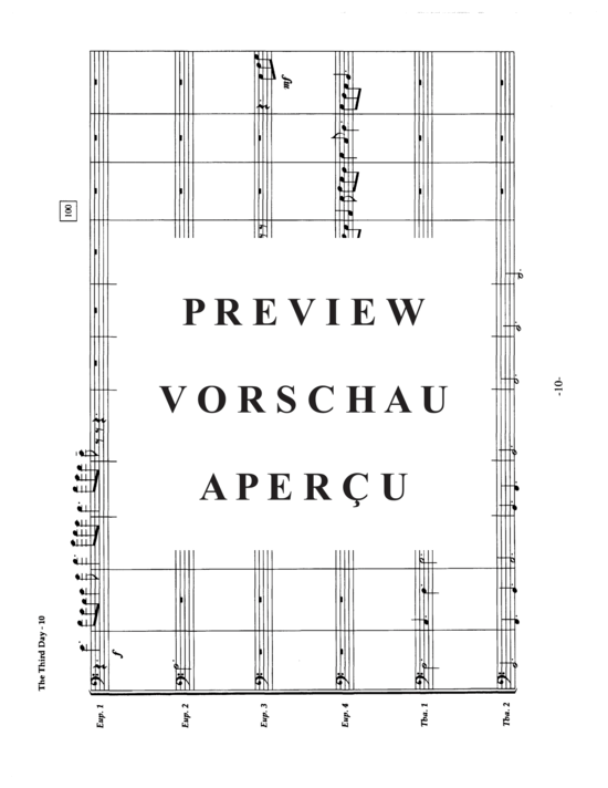 Produktgalerie: Seite 12 von 21 The Third Day , , (Tuba Ensemble EEEETT)