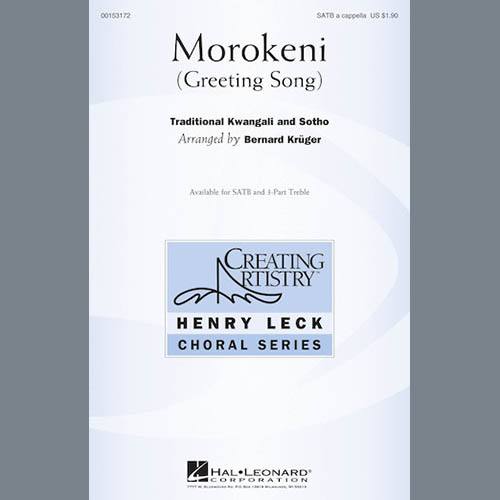 cover: Morokeni (Welcome Song), Bernard Krüger