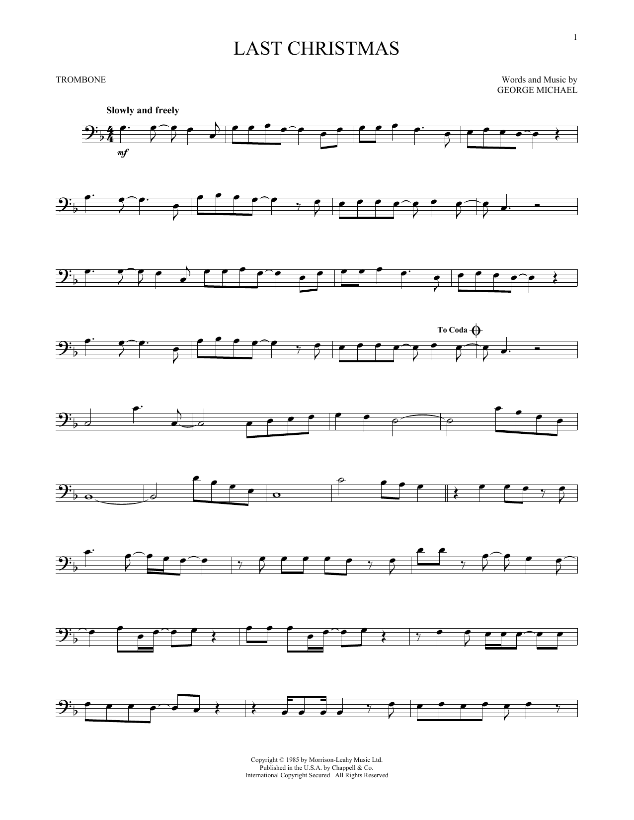 Product gallery: Page 1 of 1 Last Christmas, Wham!