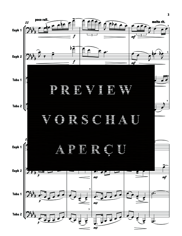 Product gallery: Page 7 of 11 Girl with the Flaxen Hair, The, , (Tuba Quartet EET(E)T)