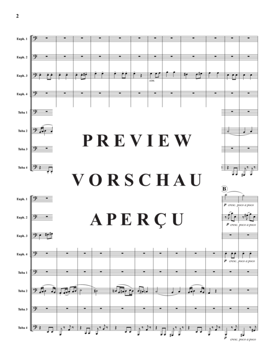 Product gallery: Page 3 of 21 Allegretto , , (Tuba-Ensemble, EEETTT)