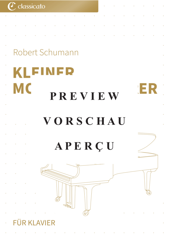 Product gallery: Page 2 of 5 Kleiner Morgenwanderer - Nr. 17 aus Album für die Jugend op. 68 , , Piano Solo