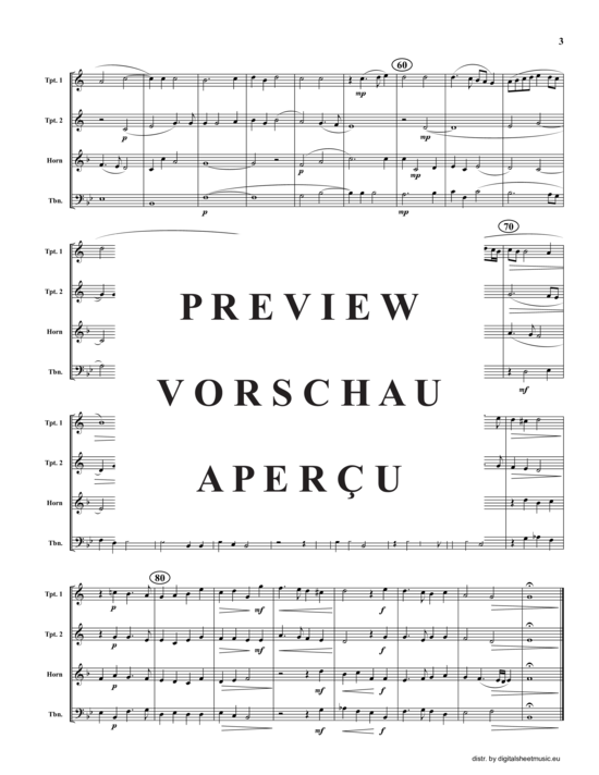 Produktgalerie: Seite 9 von 21 Vier Weihnachts-Motetten, , (2xTromp in B, Horn in F (Pos), Pos)