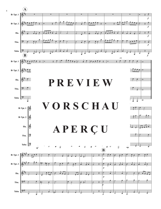 Produktgalerie: Seite 5 von 16 Indian Queen Suite , , (Blechbläserquintett)