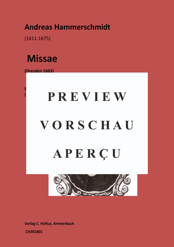 gallery: Missae I - X (1663) - Band 1, , (Gemischter Chor 5-stimmig, 0-2 Instrumente, B.C.)