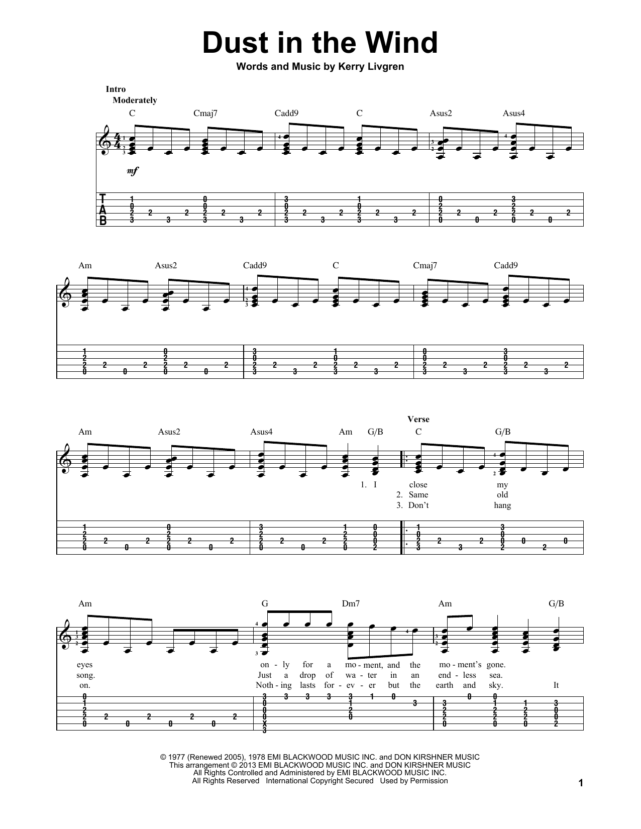 Produktbild zu: Dust In The Wind