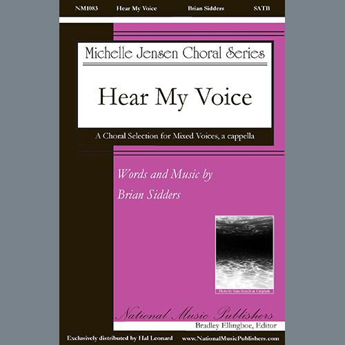 cover: Hear My Voice, Brian Sidders, Chor