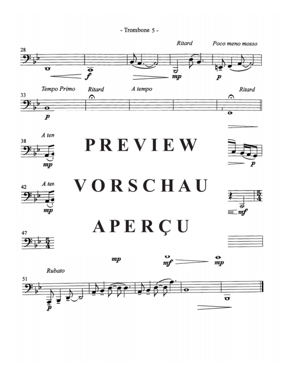 Product gallery: Page 19 of 19 Lullabye for Bear , , (5 trombones)