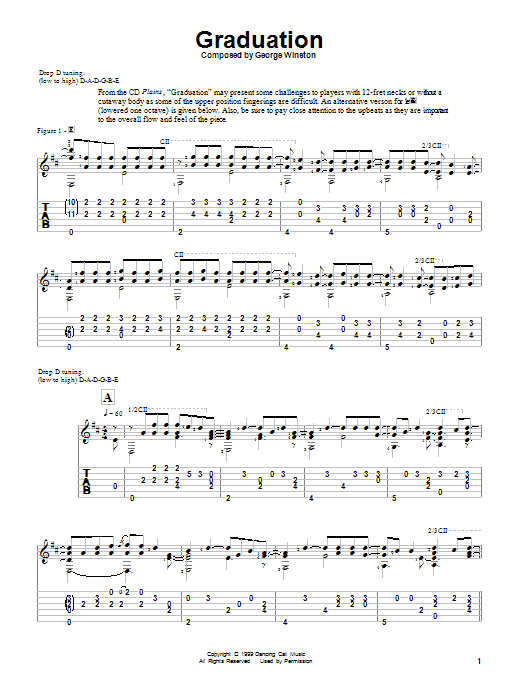 Produktgalerie: Seite 1 von 1 Graduation, George Winston, Gitarre