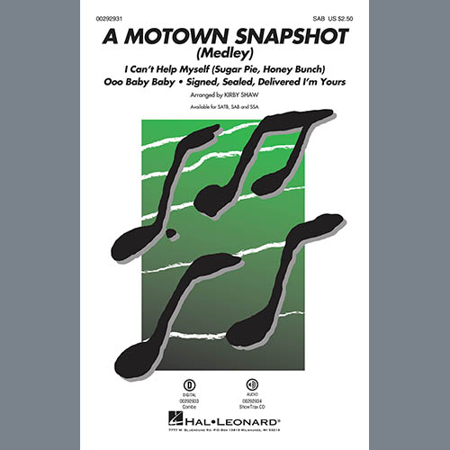 cover: A Motown Snapshot (Medley), Kirby Shaw, Chor