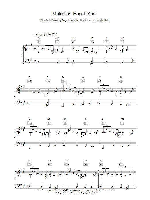 Produktgalerie: Seite 1 von 1 Melodies Haunt You, Dodgy, Gesang, Gitarre, Klavier