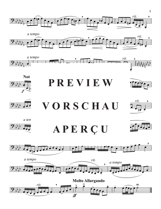 Product gallery: Page 4 of 10 Five Hymns for Unaccompanied Tuba, , 