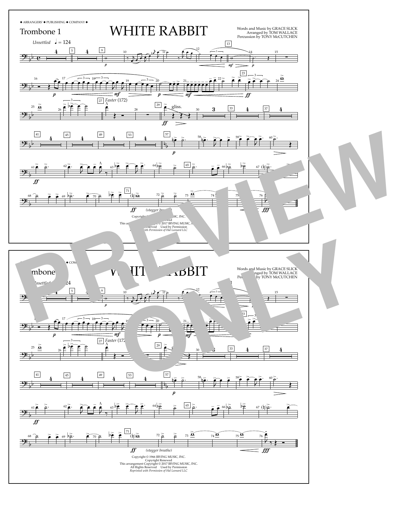 Product picture to: White Rabbit - Trombone 1