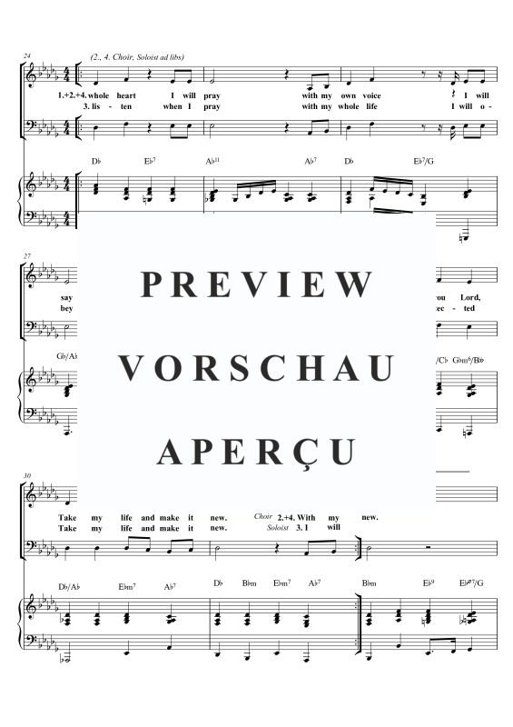 gallery: Worship-Medley, , Gemischter Chor SAM/Solo opt.und Klavier