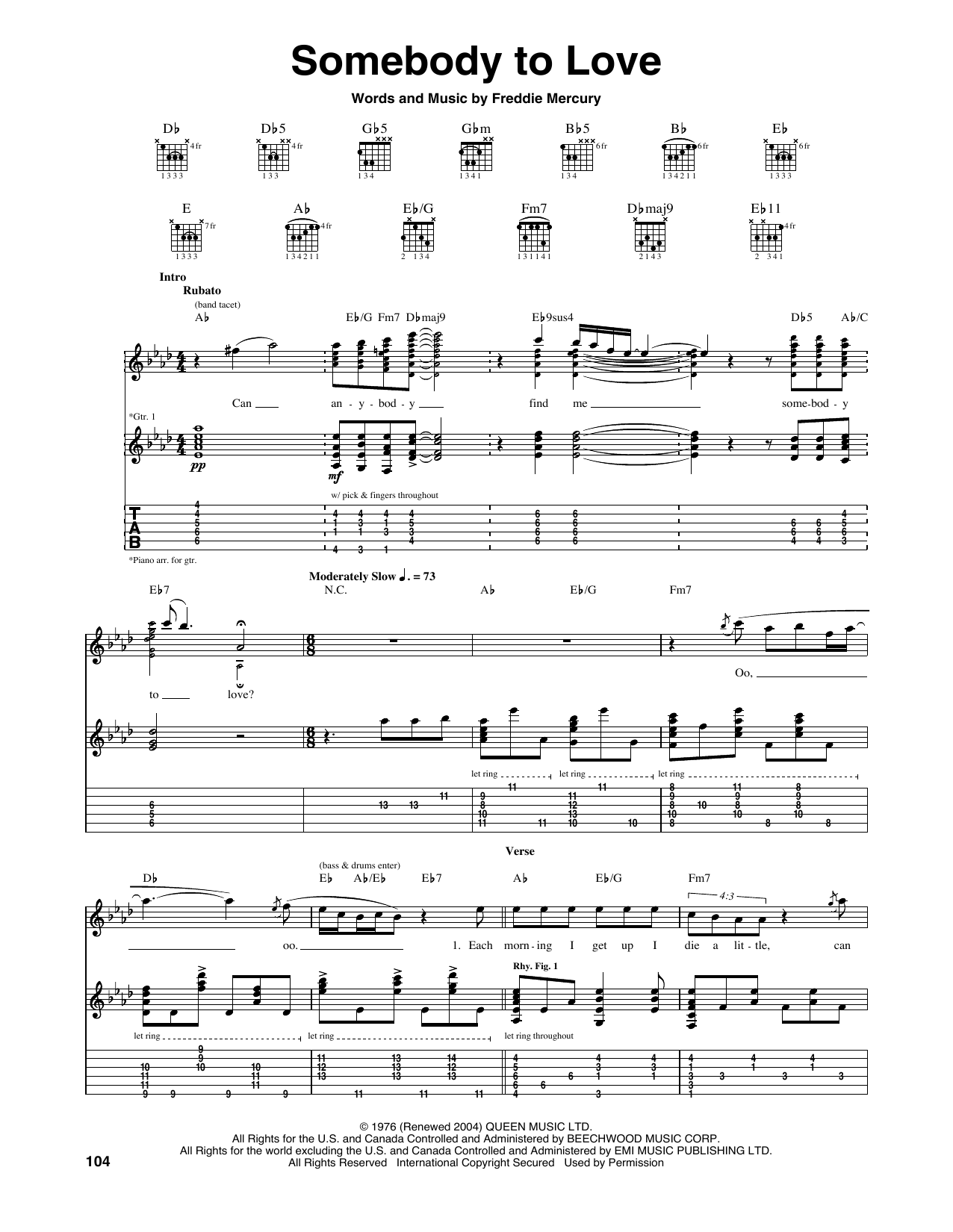 Produktbild zu: Somebody To Love