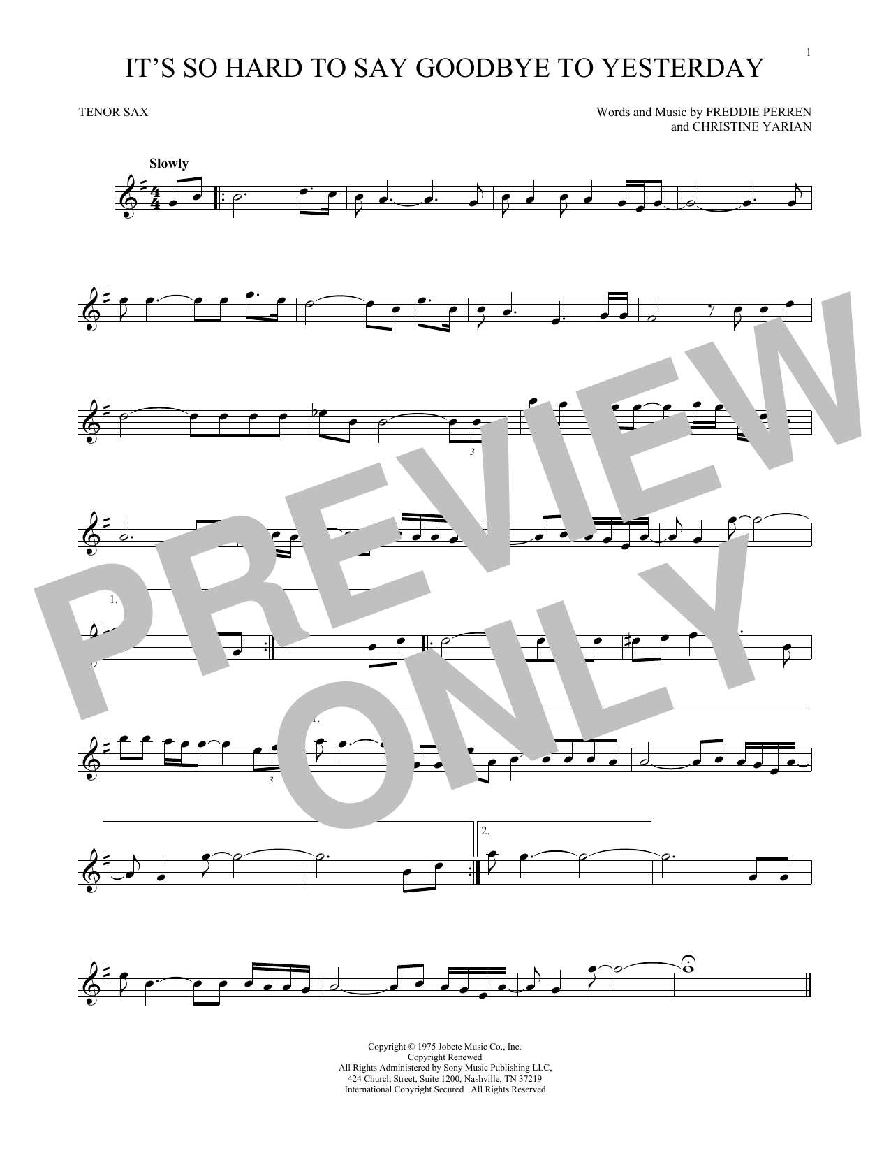 Product picture to:  It's So Hard To Say Goodbye To Yesterday - Boyz II Men