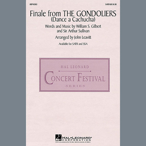 Product picture to: Finale from The Gondoliers (Dance a Cachucha)