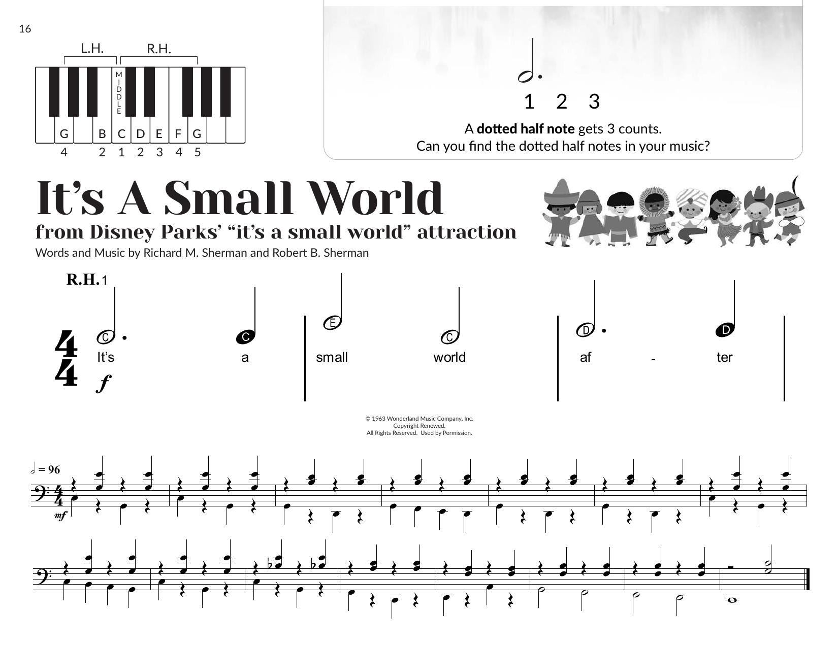 Produktbild zu: It's A Small World (arr. Brittany McCorriston)