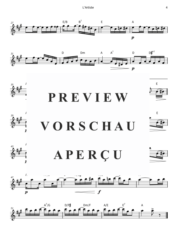 gallery: L´Artiste - The Entertainer - A Ragtime Two Step, , Altsaxophon in Es