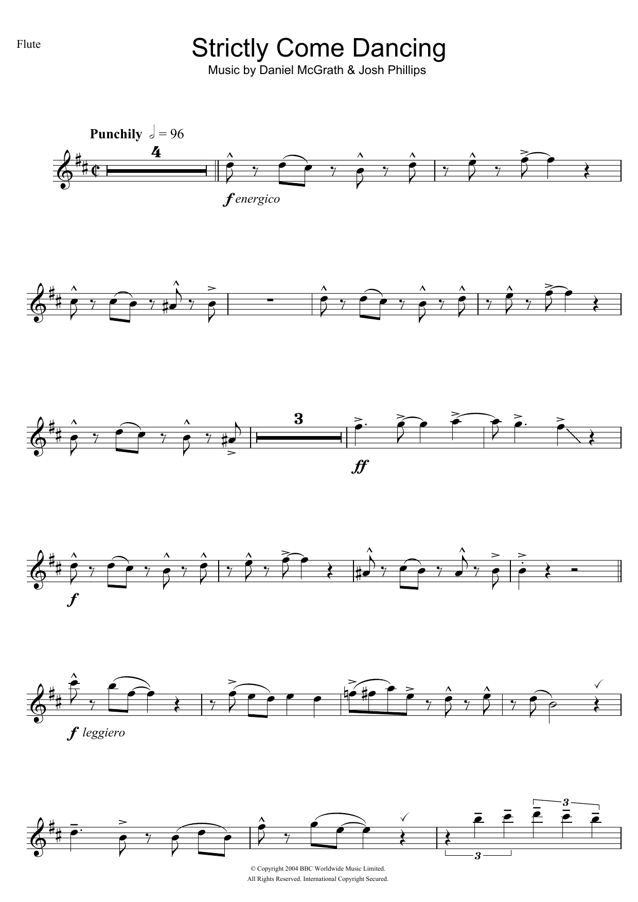 Product picture to:  Strictly Come Dancing (Theme) - Daniel McGrath