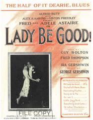 cover: The Half Of It, Dearie Blues (from 'Lady, Be Good'), George Gershwin