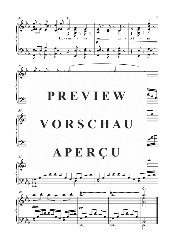 Product gallery: Page 6 of 6 Requiem - III. Sanctus, Inagawa, Akiko, Solo Piano