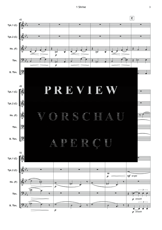 Produktgalerie: Seite 9 von 11 Melbourne Mosaic, , (Blechbläser Quintett)