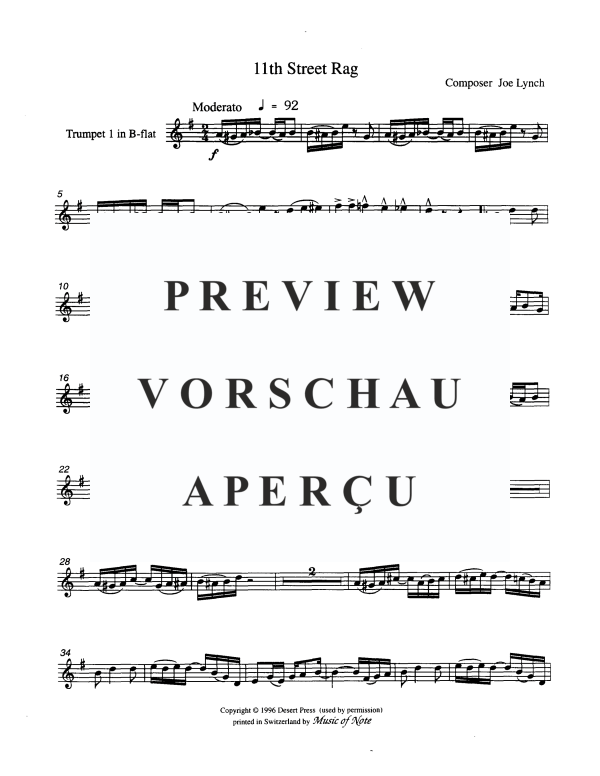 Product gallery: Page 8 of 11 11th Street Rag, , Brass Quintet