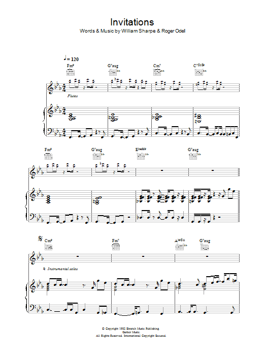 Produktgalerie: Seite 1 von 1 Invitations, Shakatak, Gesang, Gitarre, Klavier