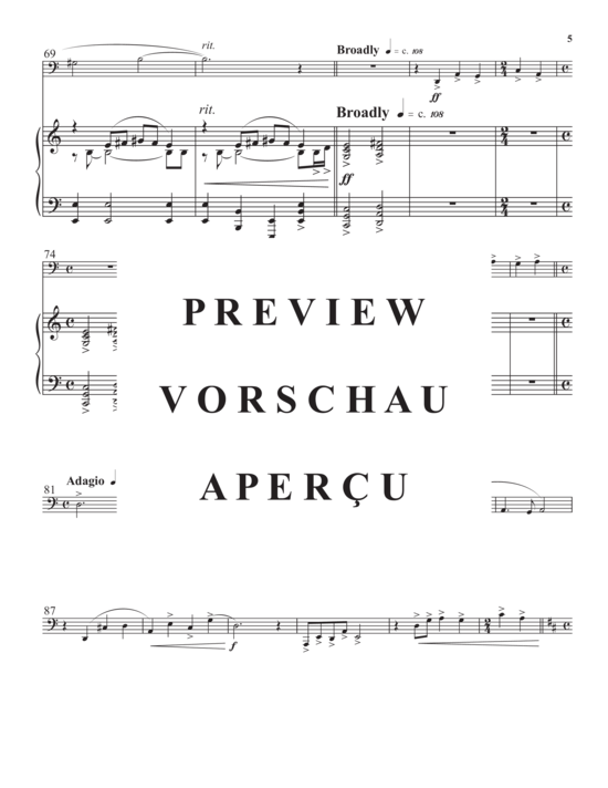 Product gallery: Page 10 of 17 Onwards and Upwards , , (tuba + piano)