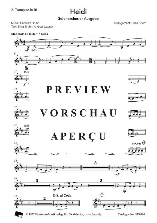 Produktgalerie: Seite 4 von 6 Heidi: Trompete 2, , Trompete in B