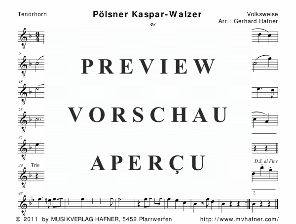 gallery: Pölsner Kaspar-Walzer, , (woodwind and brass)