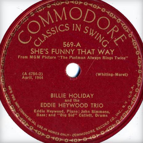 cover: She's Funny That Way, Richard A. Whiting, Gesang, Gitarre, Klavier