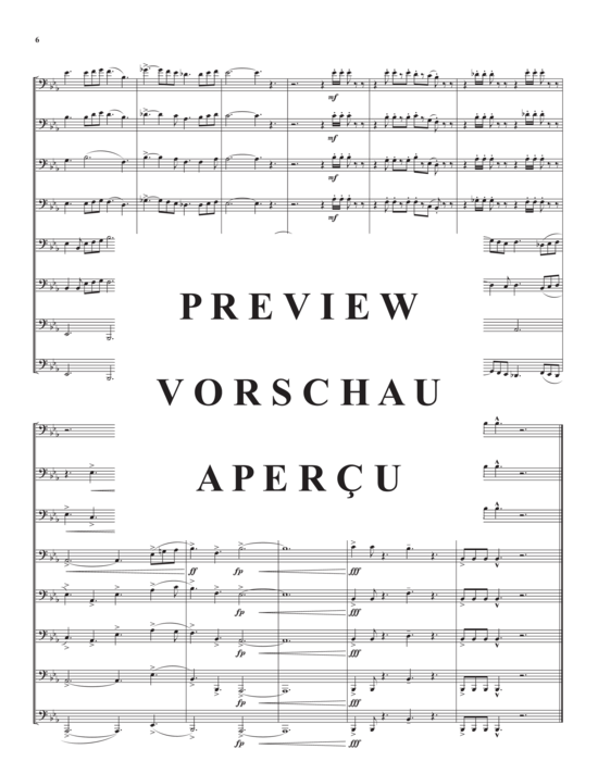 Product gallery: Page 8 of 21 Celestial Fanfare , , (Brass ensemble for 6x poaune + 2x bass trombone)