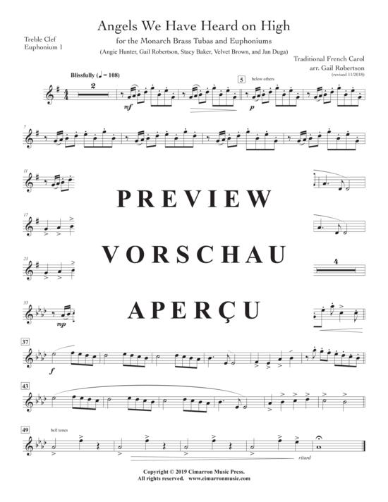 Product gallery: Page 7 of 13 Angels We Have Heard on High , , (Tuba Ensemble EEETT/EETTT)