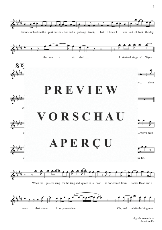 Product gallery: Page 4 of 8 American Pie , Mc Lean, Don, Alto Saxophone